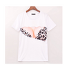 Women T-Shirt Sexy O-Neck Leopard Bra Ladies Geek