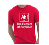 "Ah! The Element of Surprise" Men's Gym-Clothing Geek Tshirt