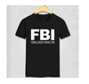 FBI T-Shirt Geek Men Short Sleeve Cool Camiseta