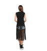 Women T-Shirt Bodycon Punk Tassel Geek Tops