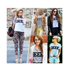 2015 New Summer T-shirt Women Geek Print