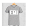 FBI T-Shirt Geek Men Short Sleeve Cool Camiseta