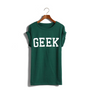 New Korea Trend Roll-Up Sleeve Tee Shirt Geek