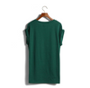 New Korea Trend Roll-Up Sleeve Tee Shirt Geek